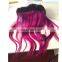 Freya Hair straight wave purple human hair weave