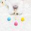 funny earser set TPR eraser toilet plunger shape eraser