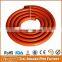 Europe Market Hot Sale Italy Standard PVC Family Gas Hose, PVC High Pressure Gas Hose, 3/8" Orange Flexible LPG PVC Gas Hose