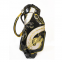 2019 Hot Chinese Dragon Black PU Leather Barrel Golf Club Bag