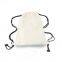 Wholesales Eco Canvas Schoolbag Drawstring Backpack Bag Travel Sports Pouch Bag