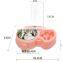 Anti-skip Stainless Steel Pets Feeder Large Capacity Water Bowl Cat Bowl Neck Protection