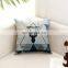 Decorative  Simple Style Super Soft Printed Cotton Linen Pillows Car Sofa  Cushion Throw Pillow Cover