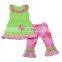 2 piece kids girls clothes hot selling children clothing sets