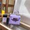 Mini purses and handbags Jelly Handbag Ladies Female Girl Purse Solid Color coin bag
