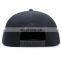 Snakeskin Leather Bill Design Custom Embroidery Black Snapback Cap Hat