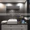 Factory customized shape wall mounted decorative fancy bathroom mirror