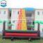 Factory supply foldable creative indoor inflatable rock climbing wall