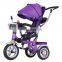 High Quality China Selling Child Tricycle Best Selling 3 Wheels Sunshade Foldable Baby Tricycle 4 in 1 For Kids