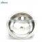 1.5" to 12" hemispherical lid triclamp collection lid with FNPT/MNPT ports