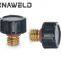 CNAWELD Short Back Cup 41V33 for TIG WP9 20 welding torch