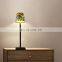 2020 Creative bedroom bed side table lamp for tiffany style table lamps with flower design