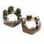 DIN935 M36 Carbon Steel Roasting Galvanized High Quality Hexagon Slotted Nuts Hex slotted nuts
