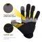 HANDLANDY High Quality TPR Protector Non-impact Motorcycle Vibration-Resistant Mechanic Construction Leather Impact Gloves