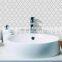 Wholesale Mosaic Leaf Shape Ceramic Background decoration building material bathroom Mosaic Tile