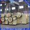 Jaw crusher for gypsum powder production line