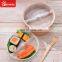 Takeout 26oz 32oz lunch food paper bowl with dish tray inside