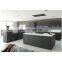 Modern Black High Gloss Lacquer Finish Handle less German kitchen