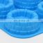High Quality Standard 6 holes Silicone Flower Shape Cake Mold