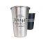 Food Grade 16oz Stainless Steel Camping Camper Fishing Pint Cup For Fishing