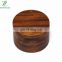 Acacia Wood Salt or Spice Divider Box with Swivel Magnet Cover