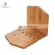 Expandable Paper Towel and Napkin Holder Bamboo For Large and Small Napkins Storage Dispenser