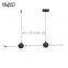HUAYI New Model Modern Style Home Villa Living Room Decorated Acrylic LED Pendant Light