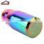 Universal Neo Chrome Car Gear Shift Knob,CNC Aluminum 5-Speed JDM Shift Knob