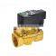 COVNA DN40 1.5 inch 2 Way 24VDC Normally Closed Brass Low Pressure Air Solenoid Valve