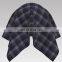 Gradient Coloured Crepe Check Design With Peach Finish for Women