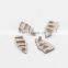 for Fiat 500 radio cd button buttons ivory white cream trim mould cover removal 4pcs