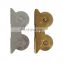 Zinc Plated Door & Window Rollers Fitting Wardrobe cabinet pvc sliding bearing Sliding door window track roller wheels