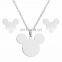 Crystal Minnie for Girls Cute Mouse Animal Statement Necklaces Women Choker Jewelry Party Gift