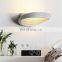 Indoor Square Sconce Light Modern White Led Wall Lights Decor Creative Surface Mounted Lamp For Living Room Bedroom Hotel