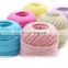 Soft 32/3 Hand Knitting Lace Cotton Yarn 100% Mercerized Cotton Yarn