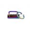 Hot Sale Handbag Metal Accessories Mix Colors Metal Keyring Key Fob Hardware With Ring Rainbow Clip
