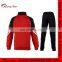 Custom Design Wholesale price Sports Gym Tracksuit Two zippered pockets track jacket with sweat pants Tracksuits