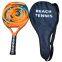 Beach tennis racket carbon composite soft EVA core OEM brand custom logo  JYBT-01