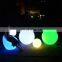 glowing juggling balls outdoor shopping mall beach villa decoration led garden ball globe sphere light lamp