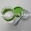 Plastic Ice Cream Cup with Spoon and Dome Lid