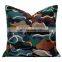 Best Selling Sofa Decor Couch Small Chenille Fabric Custom Printed Farmhouse Colorful Embroidered Throw Pillow