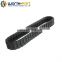 High quality combine harvester rubber track snow scooter rubber track made in China