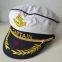 Anchor the flat-topped navy cap adult new captain cap in Europe and the performance bar party of foreign trade children's hat