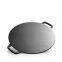 11-Inch Cast Iron Roti Tawa, Double Handled Cast Iron Crepe Pan for Dosa, Tortillas