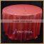 SQN16B  hotselling beaded fancy red tablecloth wedding,buy tablecloth for party