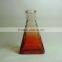 orange colour glass aromatherapy diffuser bottle
