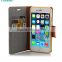 New Arrive Cowboy Cloth Leather Flip Mobile Phone Case For iPhone 6 Plus