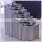 Logo Customized Portable Stainless Steel Hip Flask 1OZ to 178OZ for promotion made of stainless steel