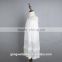 2016 summer new design white lace chiffon flower girls dress pageants rustic wedding dresses