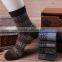 5 Pairs Men's Thick Rabbit Wool Blend Winter Warm Socks